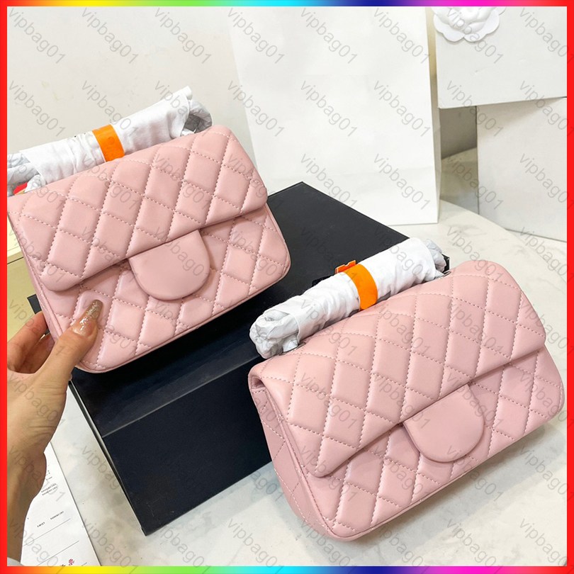 Luxury Bag Designer tote bag Shoulder Bags Designer Mini Flap Chain cc bag Strap Cross Body Handbag With Gold Ball Women Fashion Purse Classic Style Crossbody bag