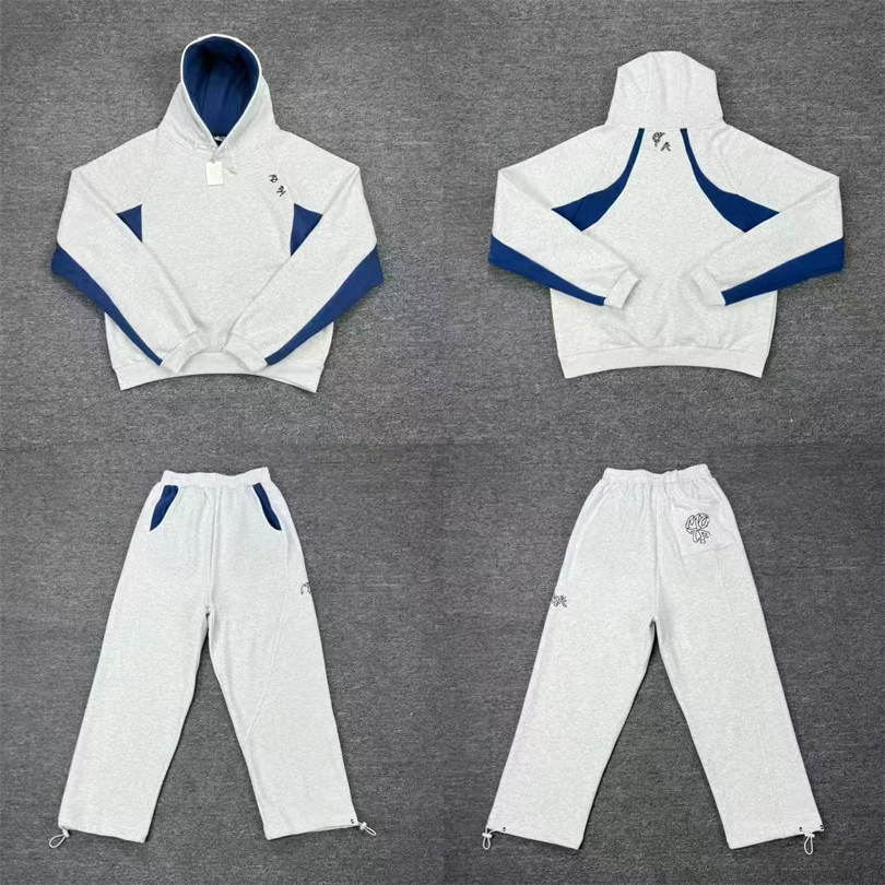 Men's Pants Metra Vintage Gray Sweatpants Baggy Y2k Harajuku Hip Hop Embroidery Joggers Wide Leg Sports Casual Trousers Streetwear