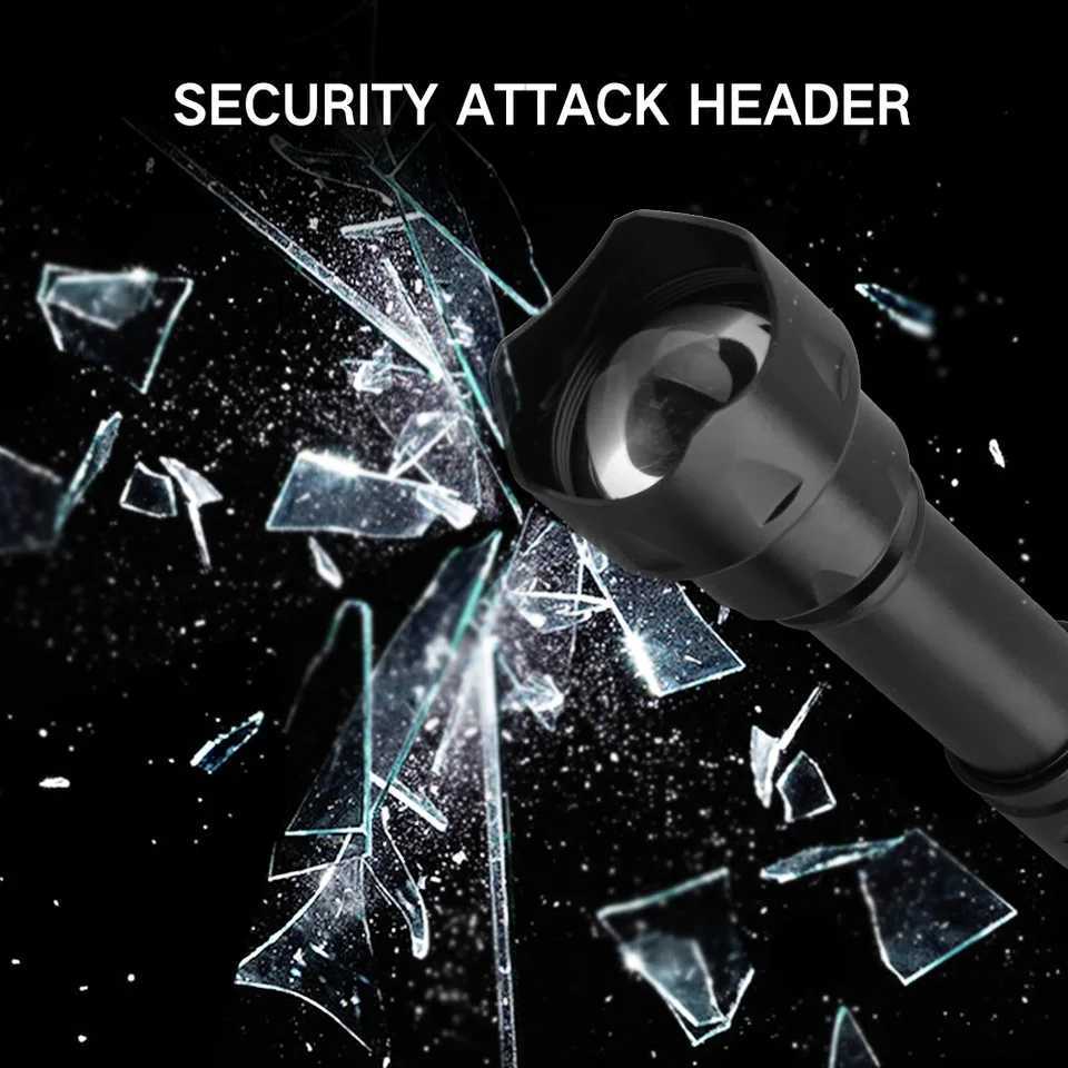 BORUiT T20 Infrared IR 850nm Night Vision LED Tactical Flashlight Zoom IPX6 Waterproof Torch Use 18650 Battery Hunting LanternW251106