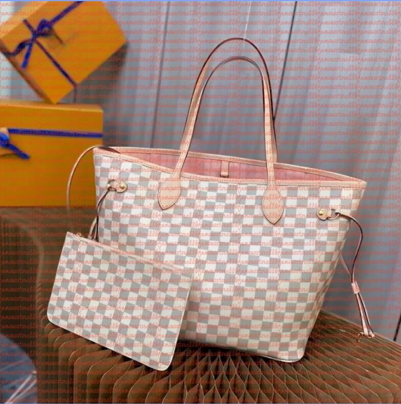 2pcs Designer Bag High quality Women bags Luxurys Handbags Ladies Designer Composite Bags Lady Clutch Bag Shoulder Tote Female Purse Wallet Handbag MM Size