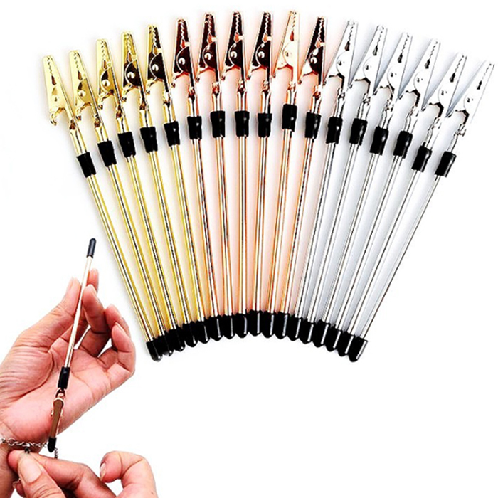 115mm Metal Joint Holder Smoking Accessories Handmade Spray Paint Clip Metal Alligator Clip Jewelry Wearing Auxiliary Artifacts Smoke Tool