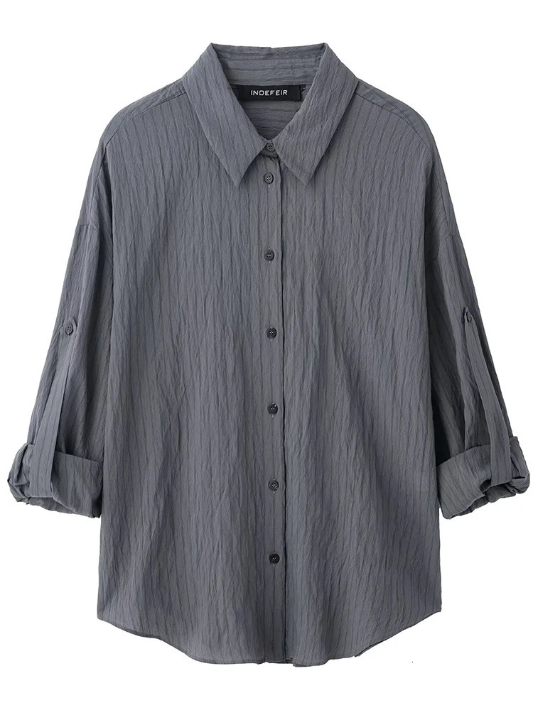 TFMLN Womens Fashion Pants Set Striped Shirt High Waist Wide Leg Elastic Mens Casual Spring 250407