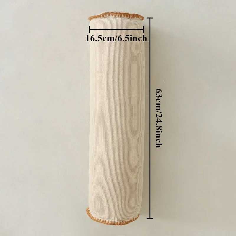 Bolster Pillow for Couch Lounging and Spinal Alignment Washable Cord Fabric Sleeping Aid Pillow Modern Floor Seating Cushion Set Y251107