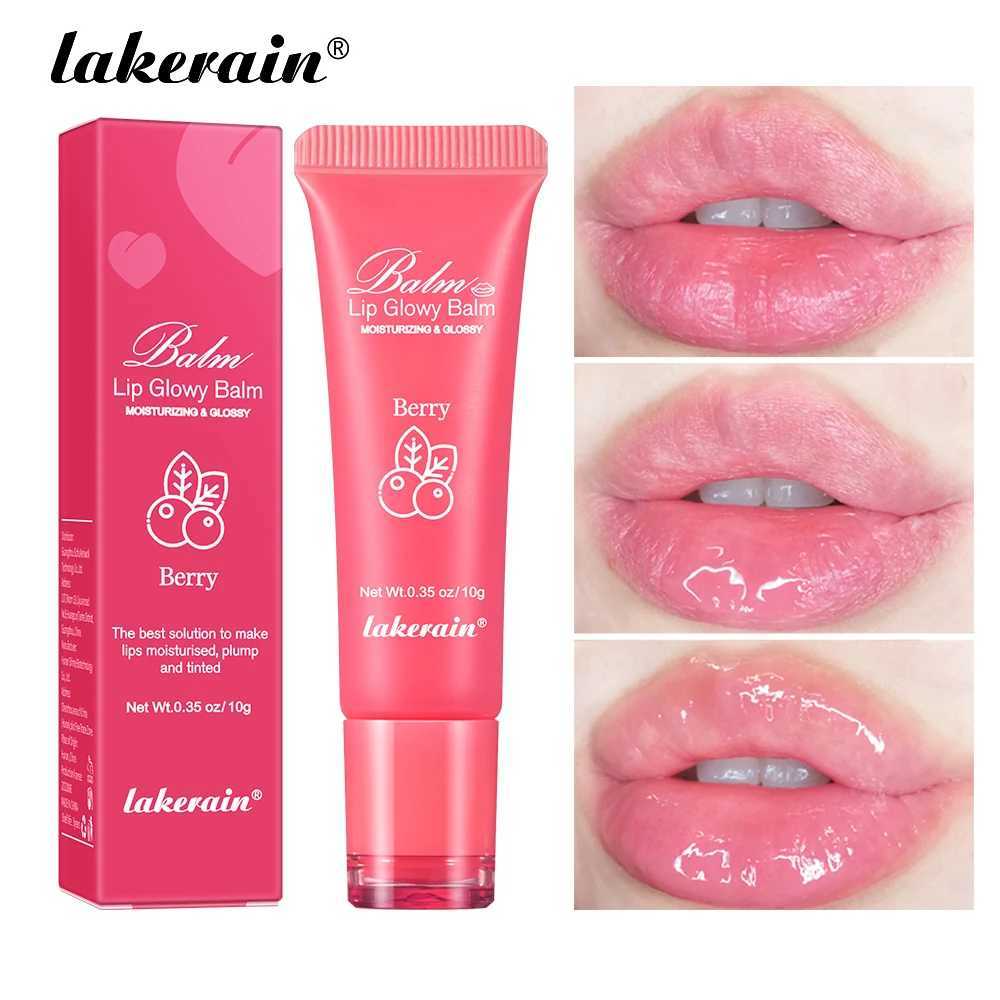 Bright pink lipstick reduces lip line lipstick moisturizes and removes dead skin and fruit flavor moisturizing Korean lipstick W250407
