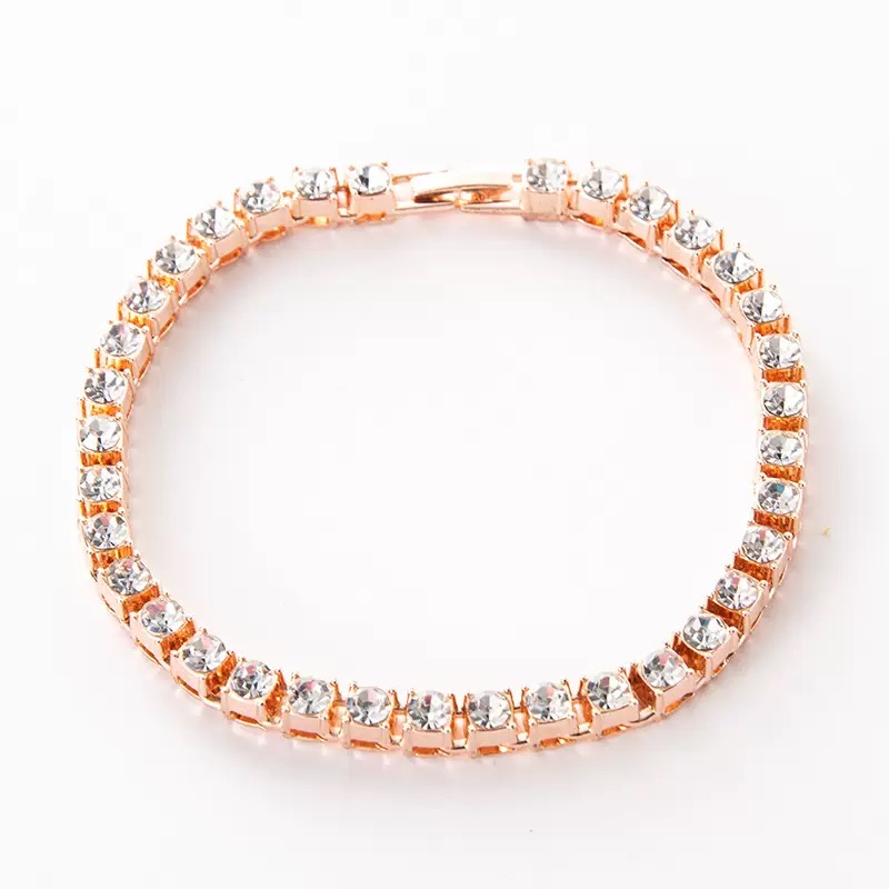 Stylish White Gold Finished Moissanite Tennis Necklace for a Hip Hop Flair Available in Various Carats (9mm & 10mm)