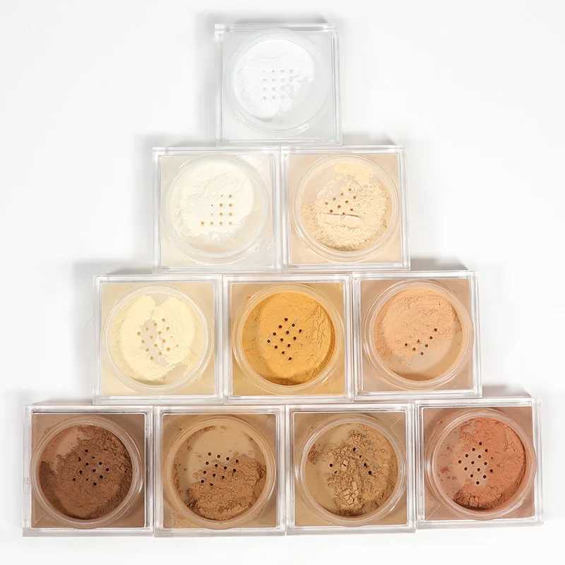 No makeup loose setting powder matte mineral oil control the contour of permanent facial concealerXJ250407