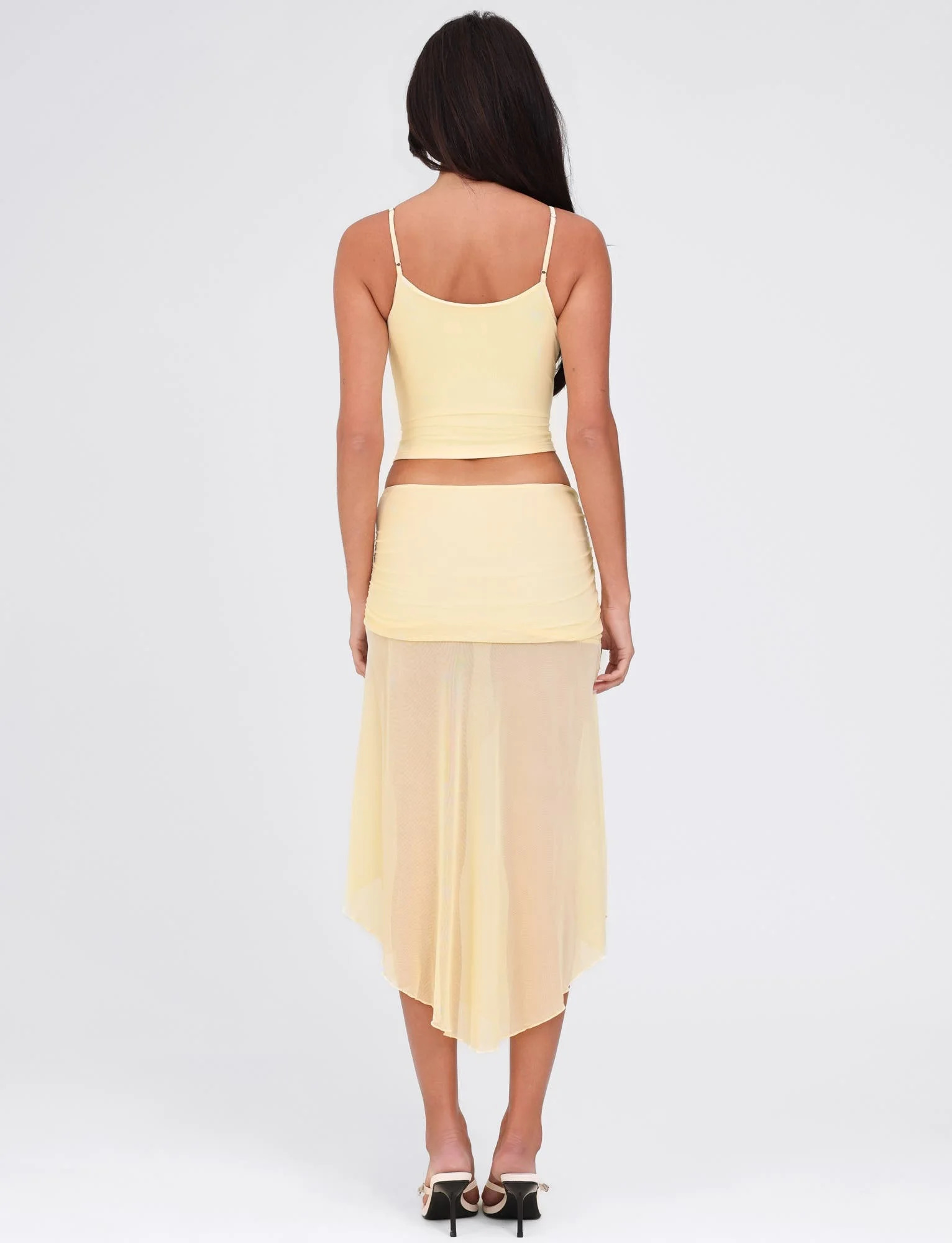 Fashion holiday twopiece casual print with sleeveless sexy vest mini ski suit beach swimsuit 250313