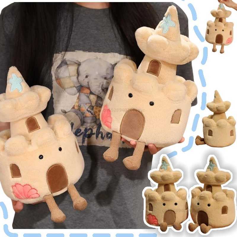 High Quality Brown Fortress Lighthouse Plush Dolls Office Decor Soft Baby Comfort Dolls Birthday Christmas Gifts For Kids C251107