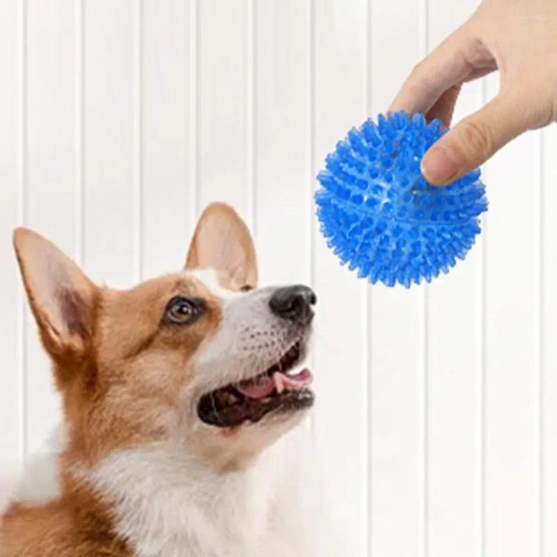 Update Squeaky Dog Ball Toy Safe Teeth Cleaning Interactive Puppy Chew Training Toys Pet Supplies Boredom Relief
