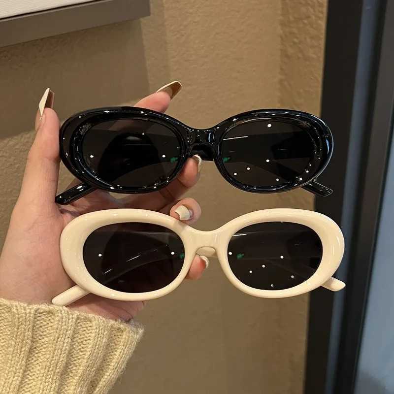 New Retro Y2K Style Small Square Sunglasses Women Cat Eye Sunglasses Fashion Colorful Mirror Goggles Men Punk Sports Sun GlassesC250411