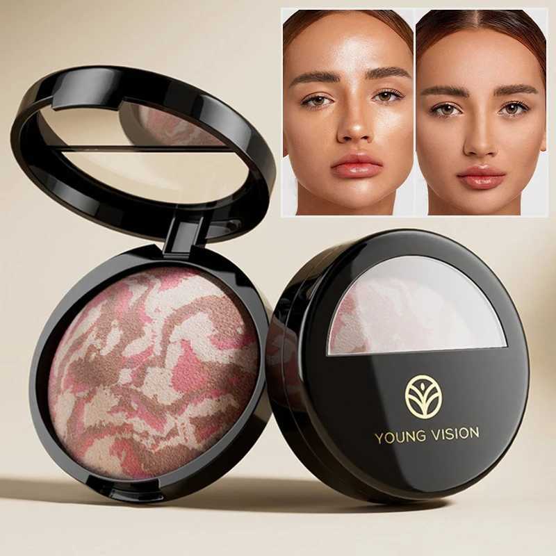 Matte pressed powder base full coverage for 16 hours facial makeup oil control micro light baking powder bright faceXJ250407
