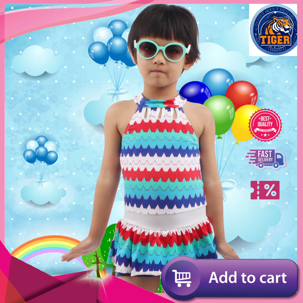 Ddmytiger Ddmytiger New Girls Korean Version One Piece Skirt Style Large Children S Swimsuit Princess Student Year Old H