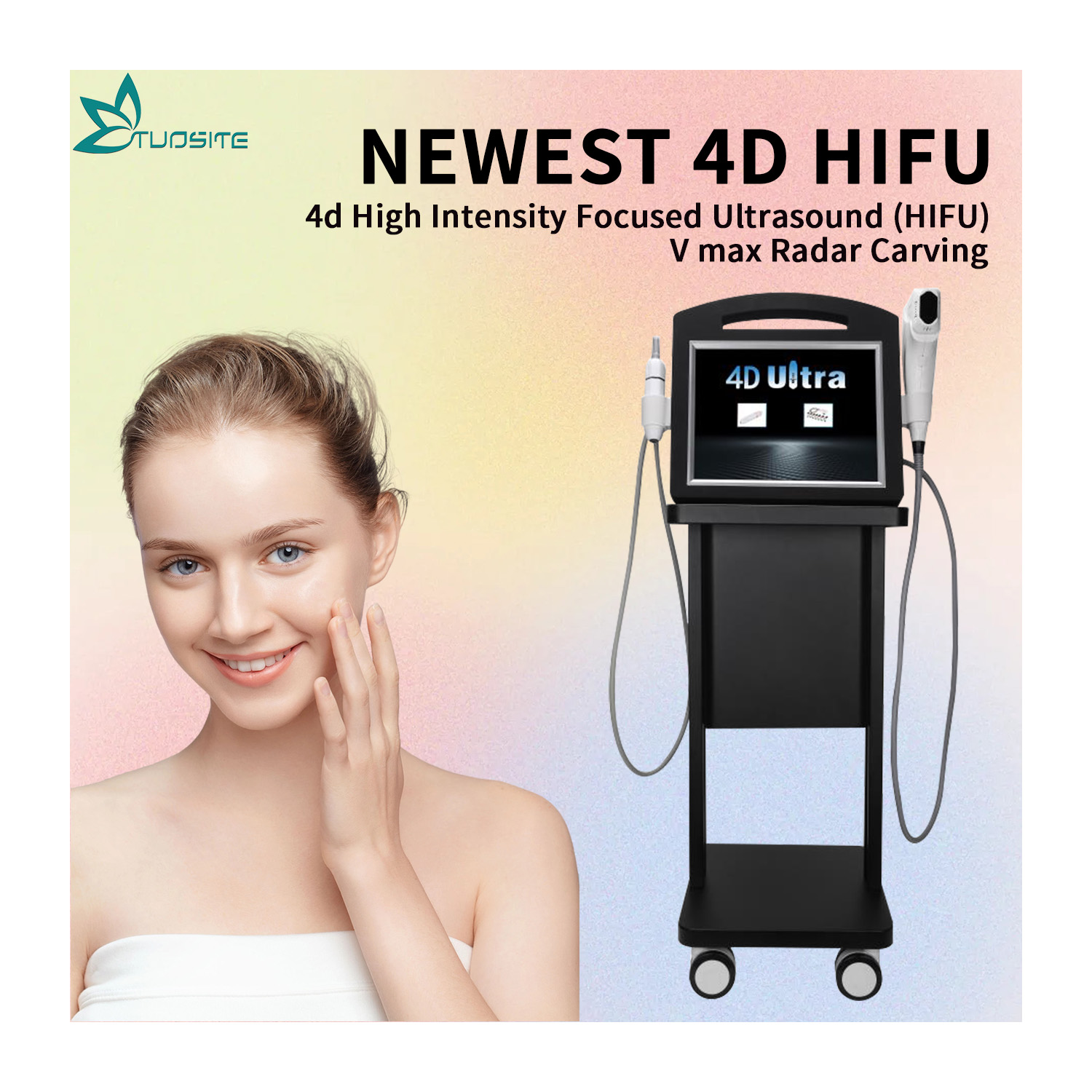 2 in 1 HIFU 4D Ultra Face Lifting Fat Removal Body Slimming Device