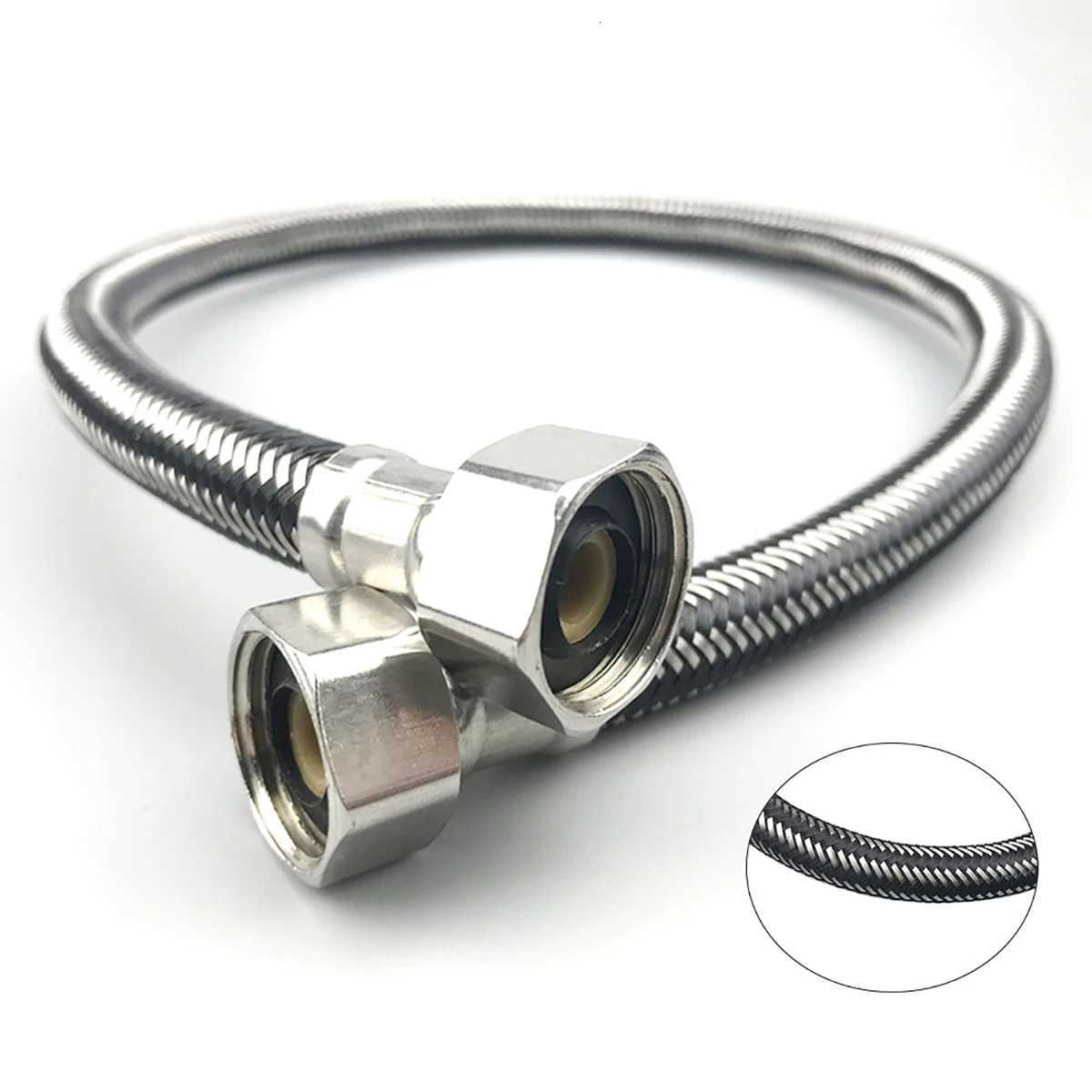 50cm Stainless Steel Bathro Kitchen Water Heater Hose ible Shower Hose Heater Water Plumbing Pipe Hose For He Hotel Y251107