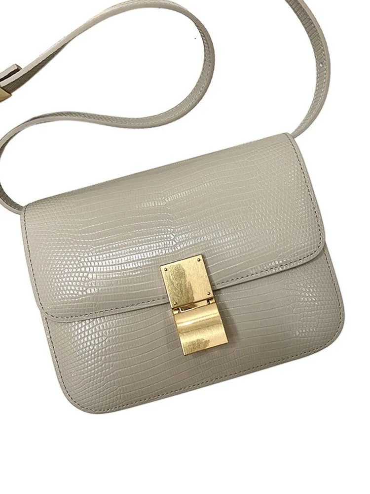 New Women Small Box Bag Single Shoulder Handbag Solid Fashion Brand Cow Split Leather Flap Tofu Bags Ladies Sling Messenger BagW251107