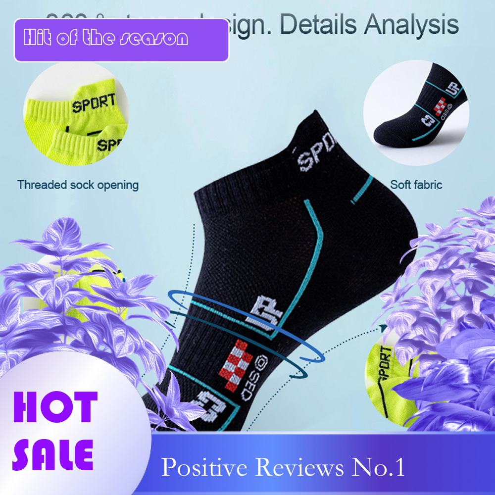 Ddmytiger Ddmytiger Chinese Brand Deodorant Socks Men S Short Summer Thin Running Mesh Wicks Breathable Low Top For