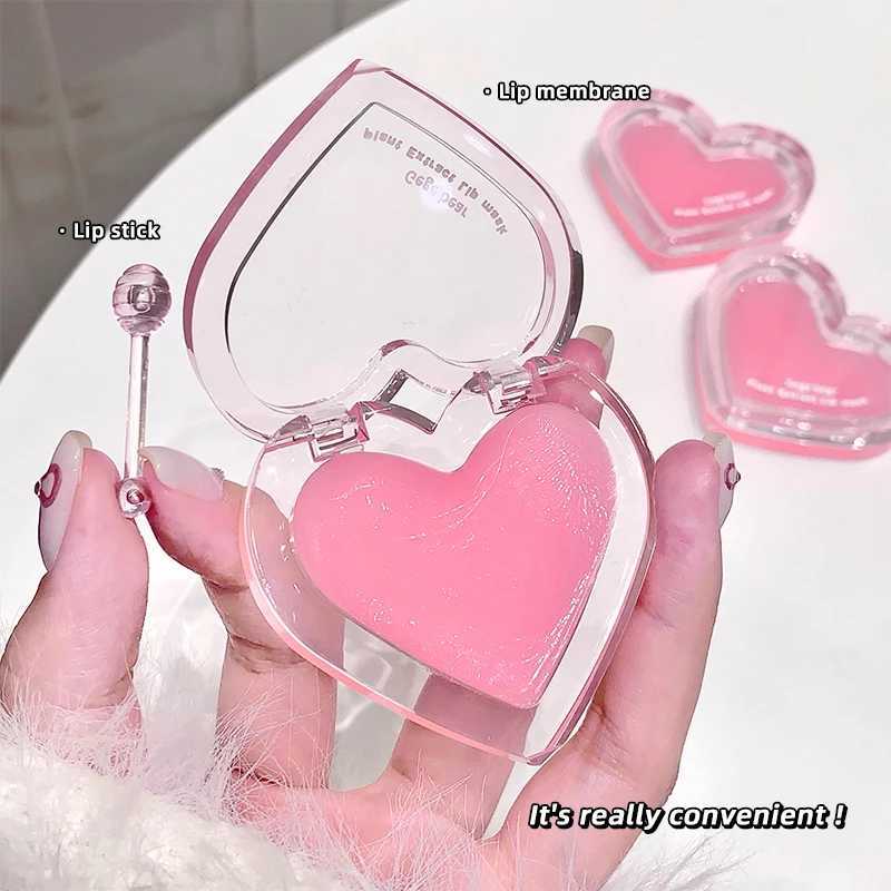 Gel bear plant extract lipstick set moisturizing lipstick gloss set moisturizing colorless moisturizing W250407