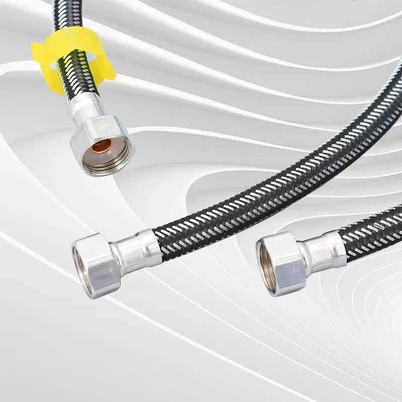 Stainless Steel Hot And Cold High Pressure Explosion-Proof Braided Hose Water Pipe Kitchen Bathro Faucet Water Heater Toilet Y251107