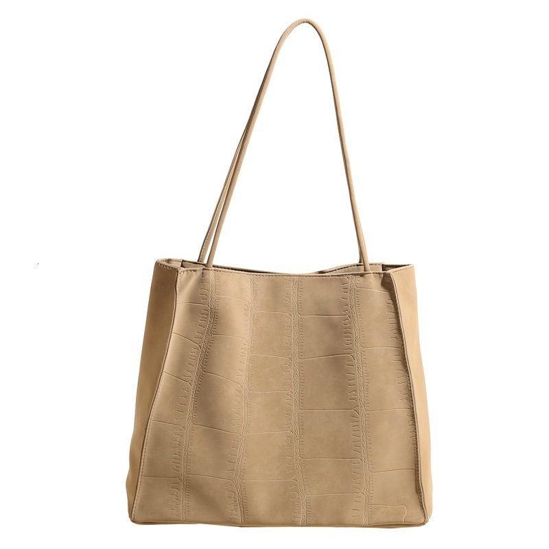 2025S Designer Women S Bag Autumn And Winter Crossbody New Solid Color Large Capacity Commuter Luxury Single Shoulder Women S Soft Leather Grid Tote B
