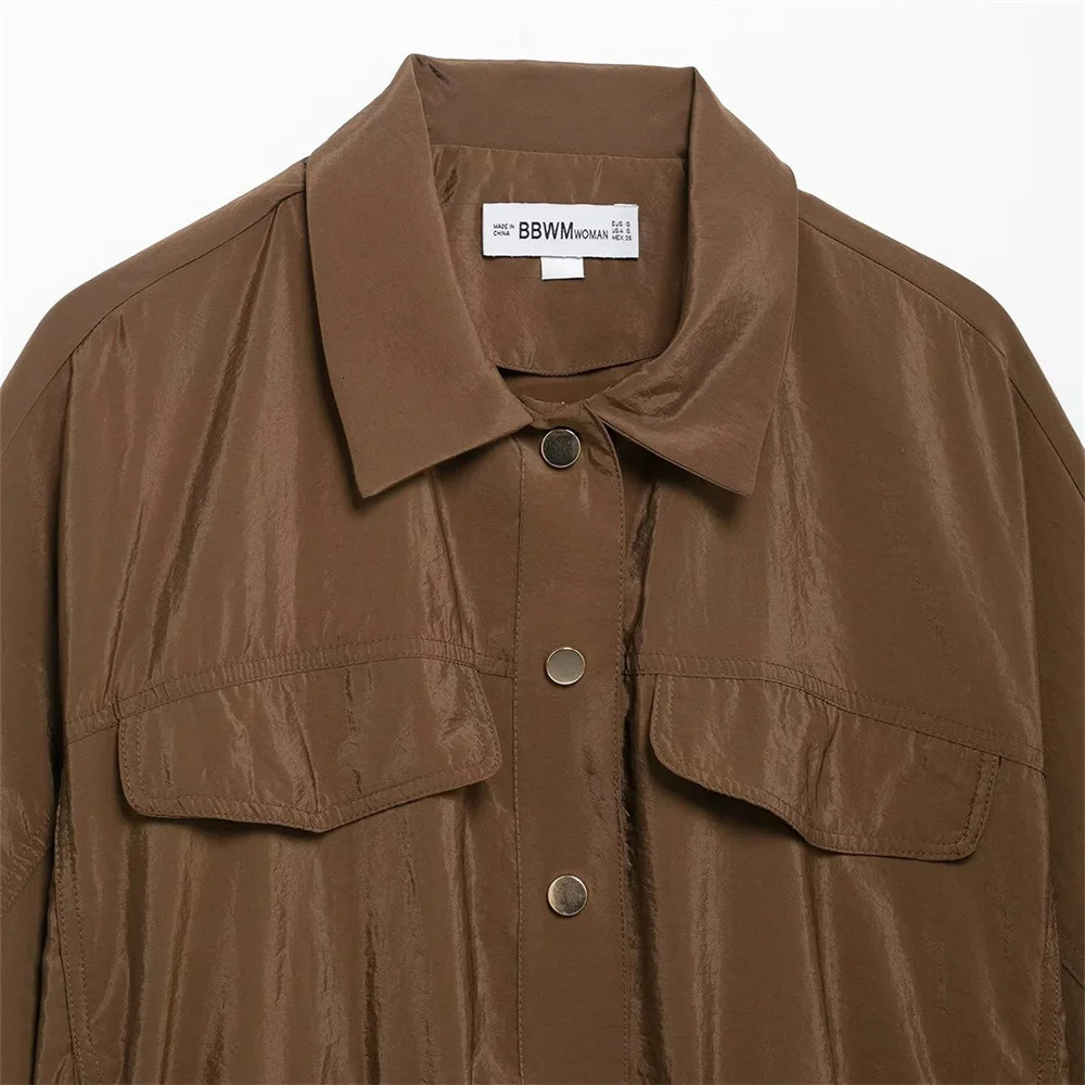 SpringSummer Womens Fashion Short sleeved Casual Set Hunting ShirtLeg Closure Pants 250407