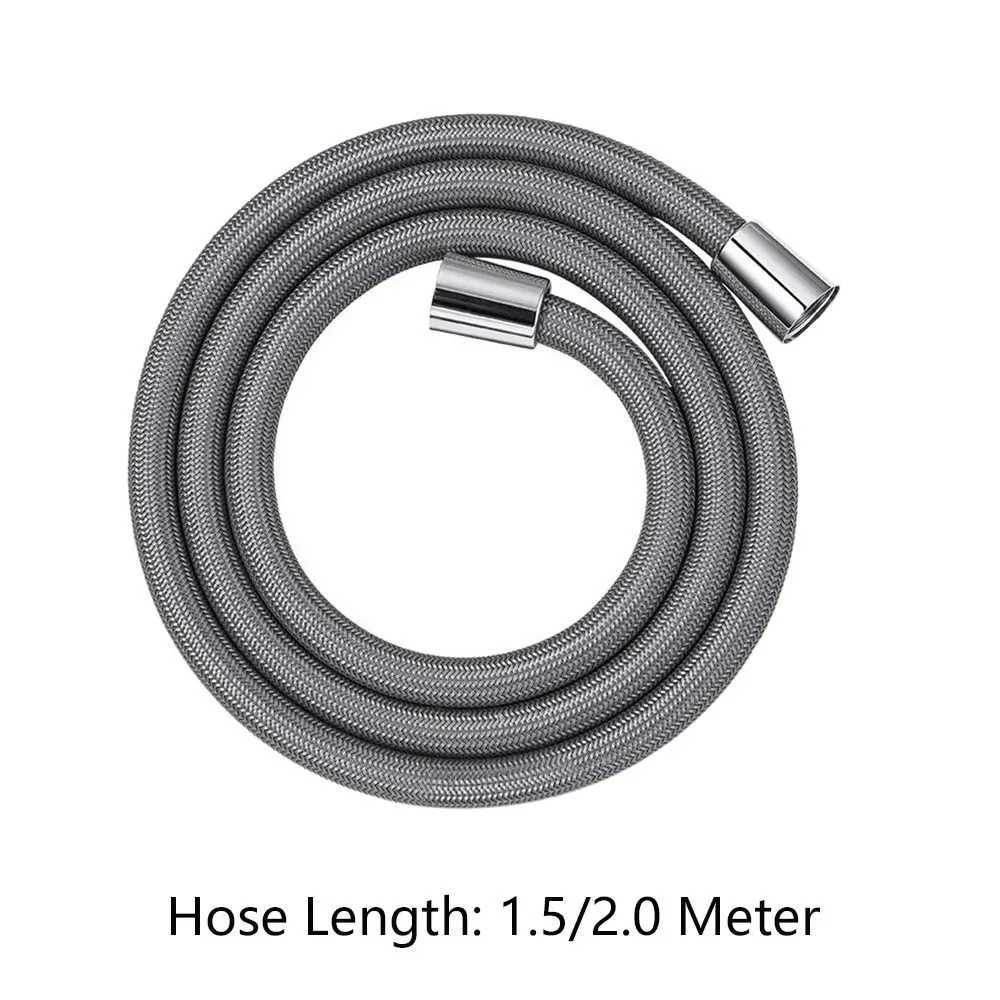 15/20 Meter Bathro Nylon High Pressure Smooth Shower Hose ible Handheld Anti Winding GI/2 Universal Pipe Tube Y251107