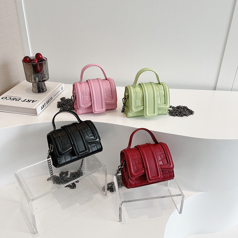 25S Designer Women S Bag Mini Niche Small Square For Women New Trendy And Fashionable Handbag Internet Famous Western Style Commuting Single Shoulder 