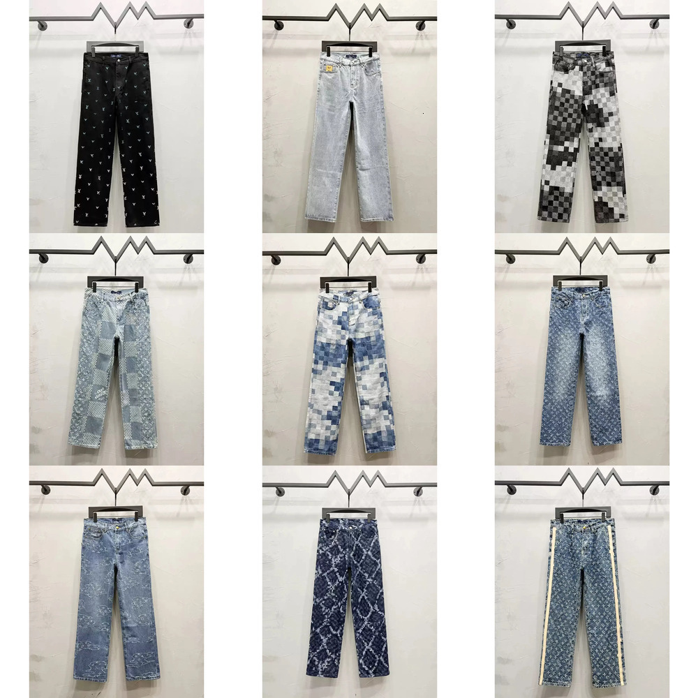 purples for mens Fashion Mens Designer Splicing Jeans Ripped Denim Pants Luxury Hip Hop Distressed Men Women Trousers black jeans jdffsfgwr