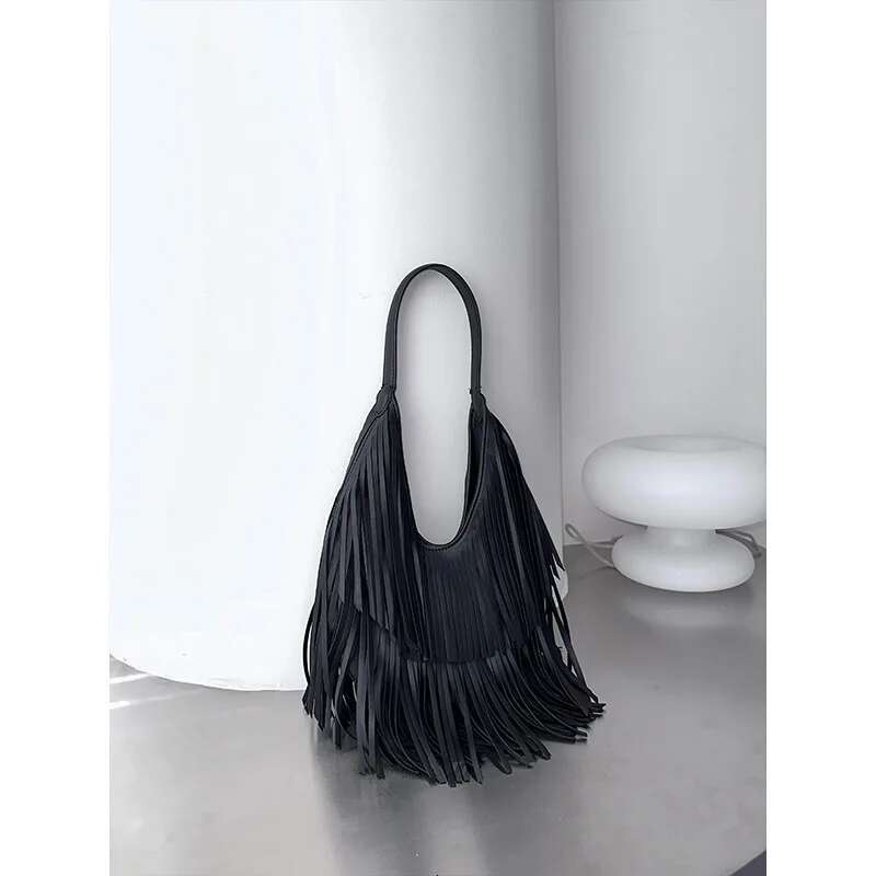 Hot Style Designer Women Cross Body Shoulder Handbag Tassel Zipper Large Messenger Bag Fashion Ladies Bags