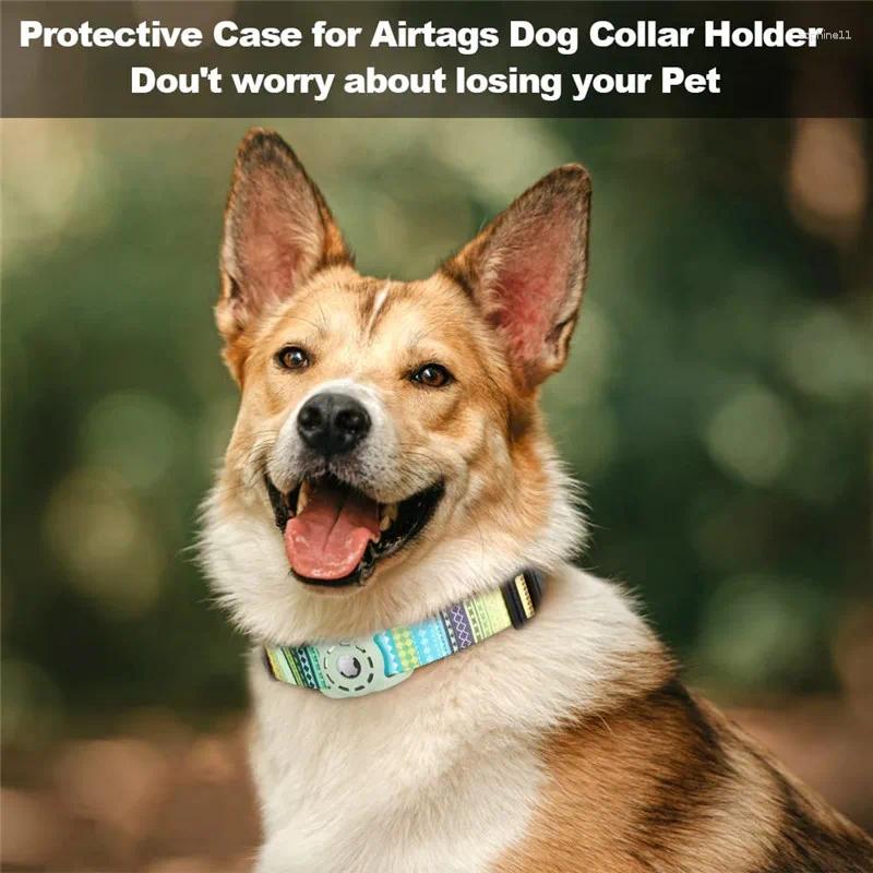 Update Dog Accessories For Apple Airtag Anti-Lost Collar With Air Tag Holder Waterproof Protection Tracker Case Find Cat
