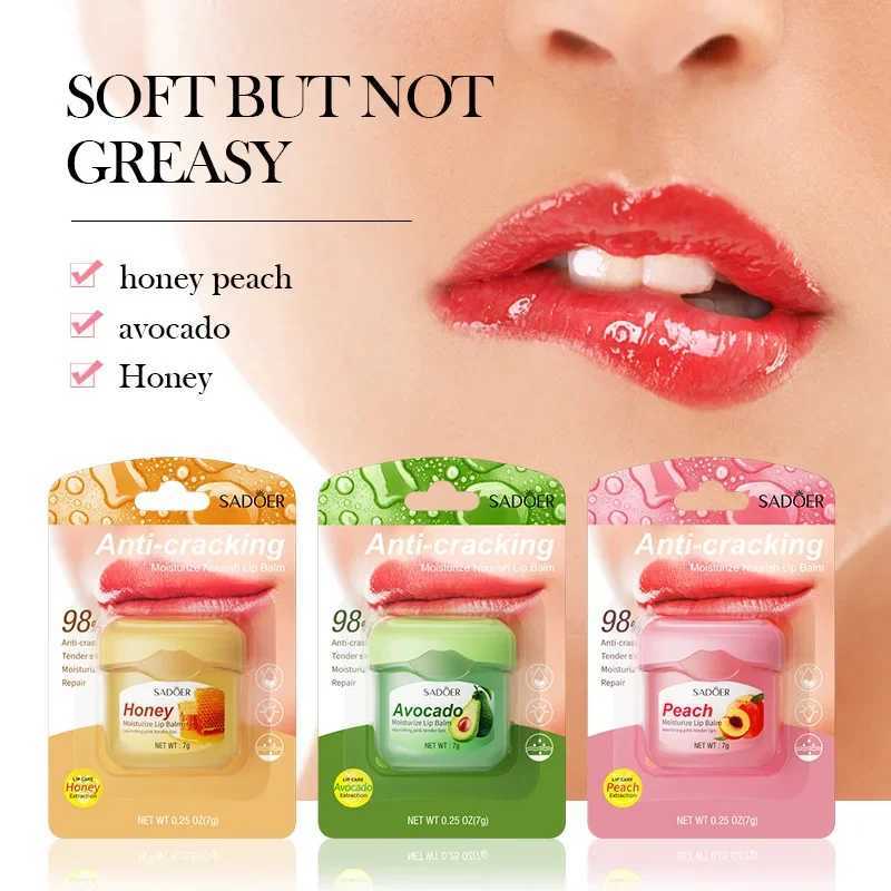 Aloe nourishing lipstick anti crack improves roughness colorless fading lip line moisturizing flexible lipstick W250407