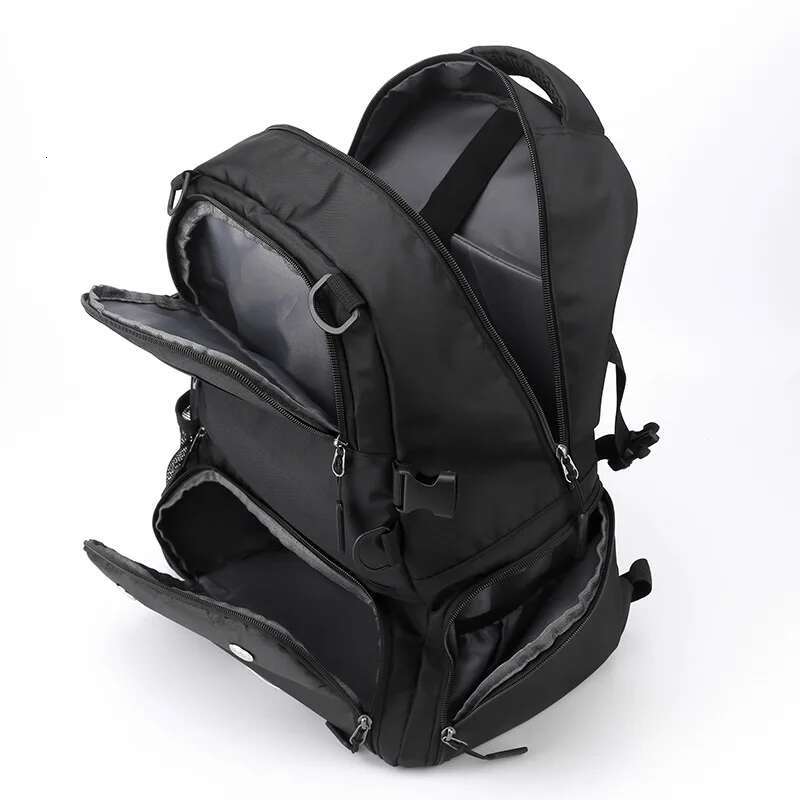 Basketball Sports With Shoe Compartment Man Soccer Boys Football Bag Black Large Capacity School Backpack
