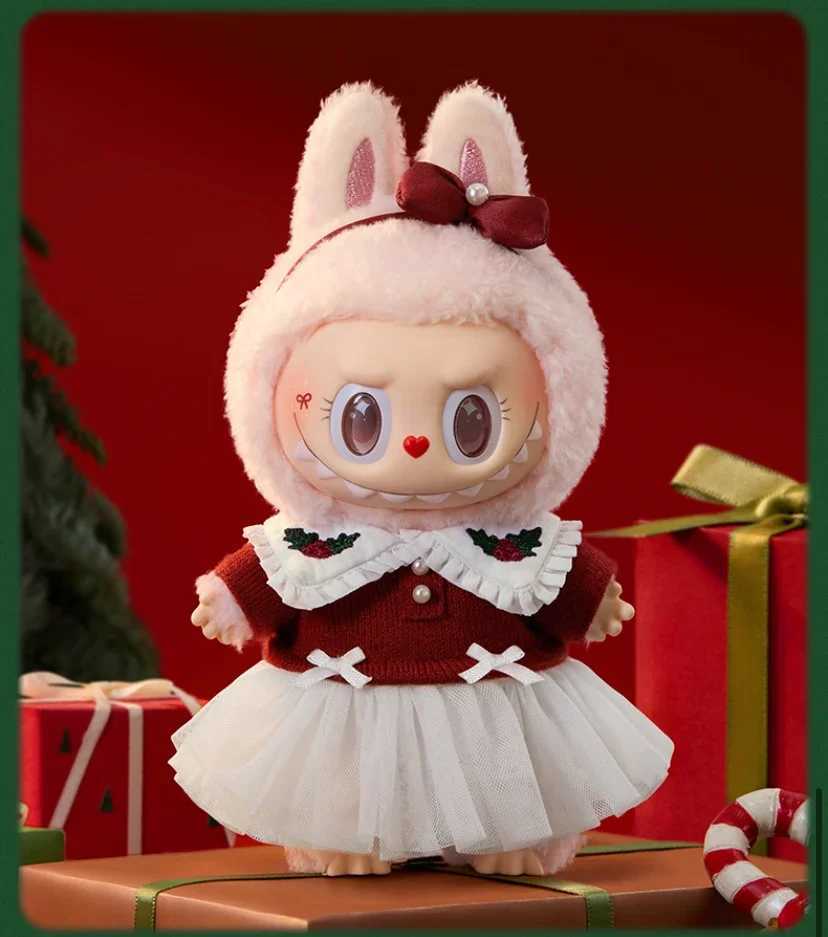 Hot New Cute Labubu Monster Box Toy Mokoko Sweetheart Series Character Park Restricted Model Keychain Gift Doll ToyT250407