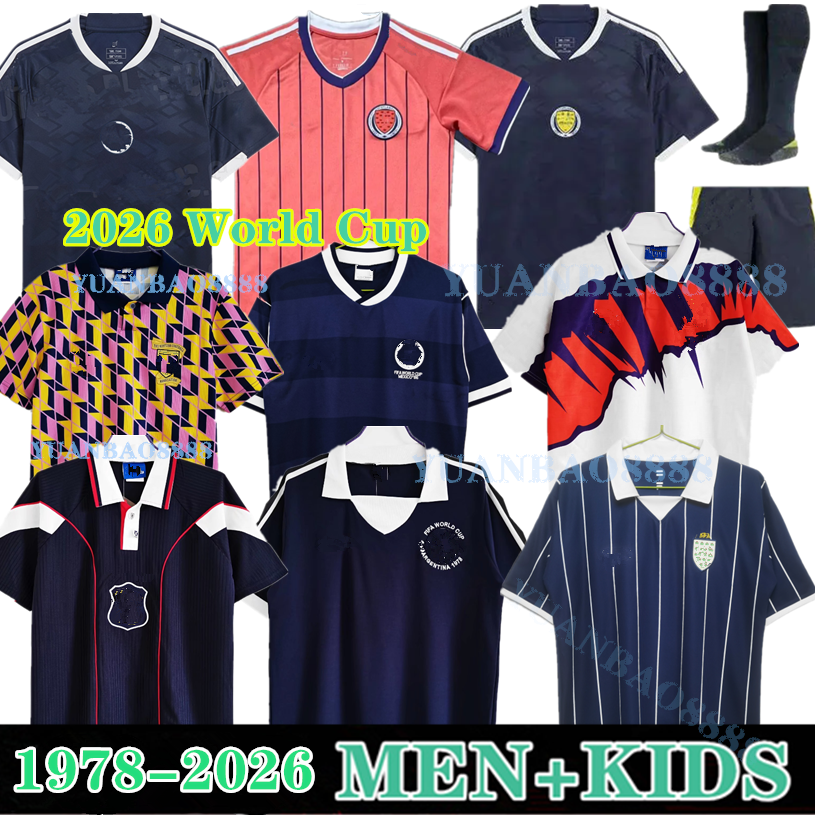 2025 2026 Scotland Soccer Jerseys 25 26 ROBERTSON McTominay McGREGOR SHANKLAND MCGREGOR Football Shirt Home Away thrid maillot de Foot men kids kits unifrom Retro