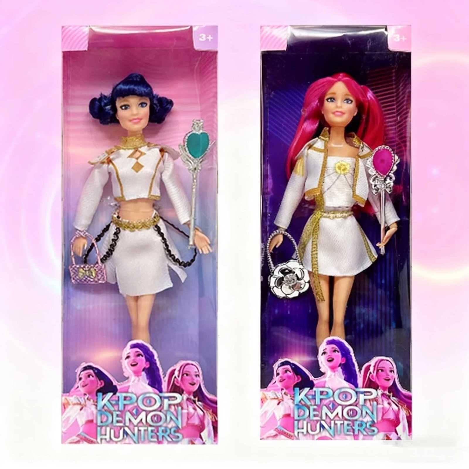 Hot Sell With Delicate Texture Anime 30CM K-Pop Demon Hunters Doll Vinyl Toy Rumi Mira Zoey Birthday Surprise Gift For Girls Z251107