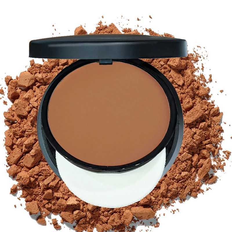 6-color matte surface pressed powder 24h oil control natural powder foundation make-up full coverage waterproof durable makeupXJ250407