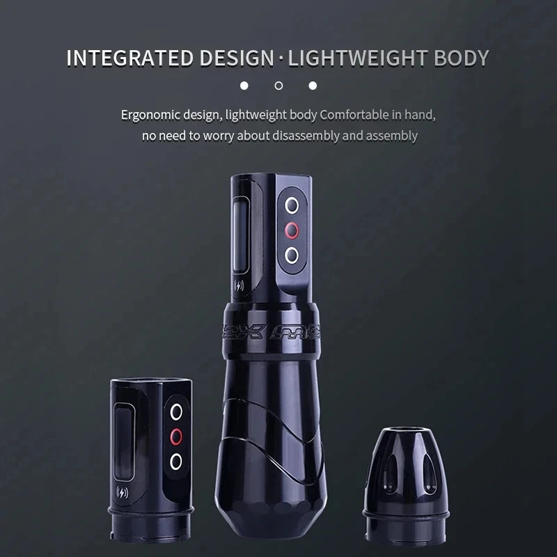 FLUK MAX Tattoo Machine Pen 2400mAh Battery 35mm40mm Stroke Coreless Motor Lithium For Artists 251103