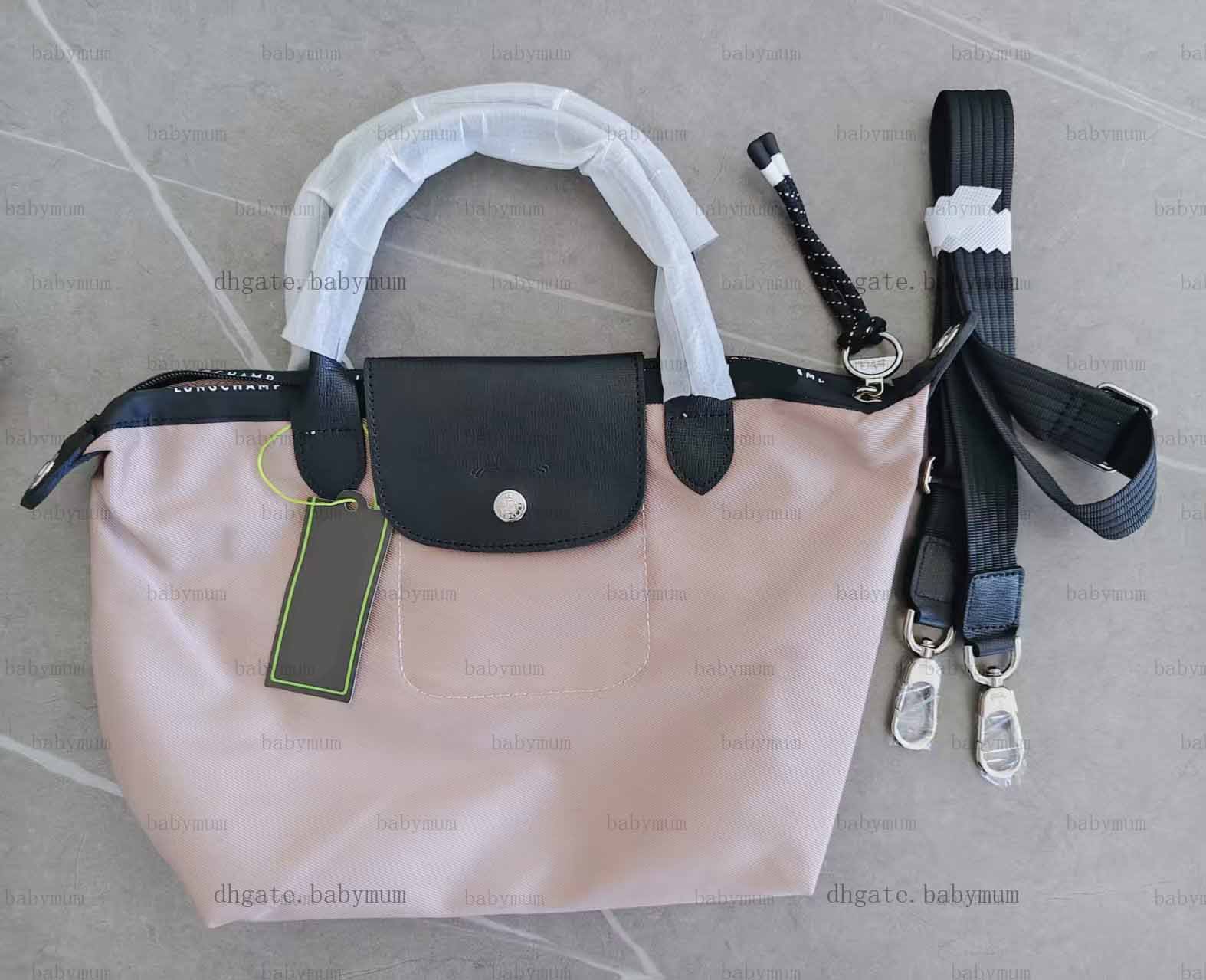 5A French Mini nylon bag black crossbody hobo Dumpling Commute Versatile Crossbody Handbag Womens Small Bag With Perforated Shoulder Strap Large Shopping Bag