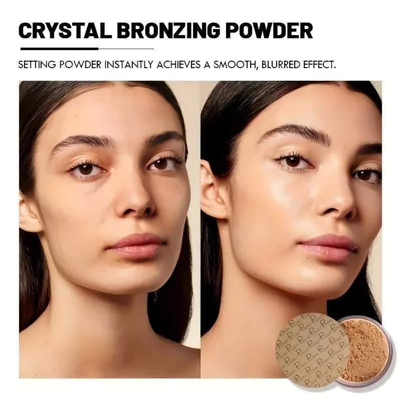 Durable oil control matte loose face powder - invisible matte decorative flour used for basic makeupXJ250407