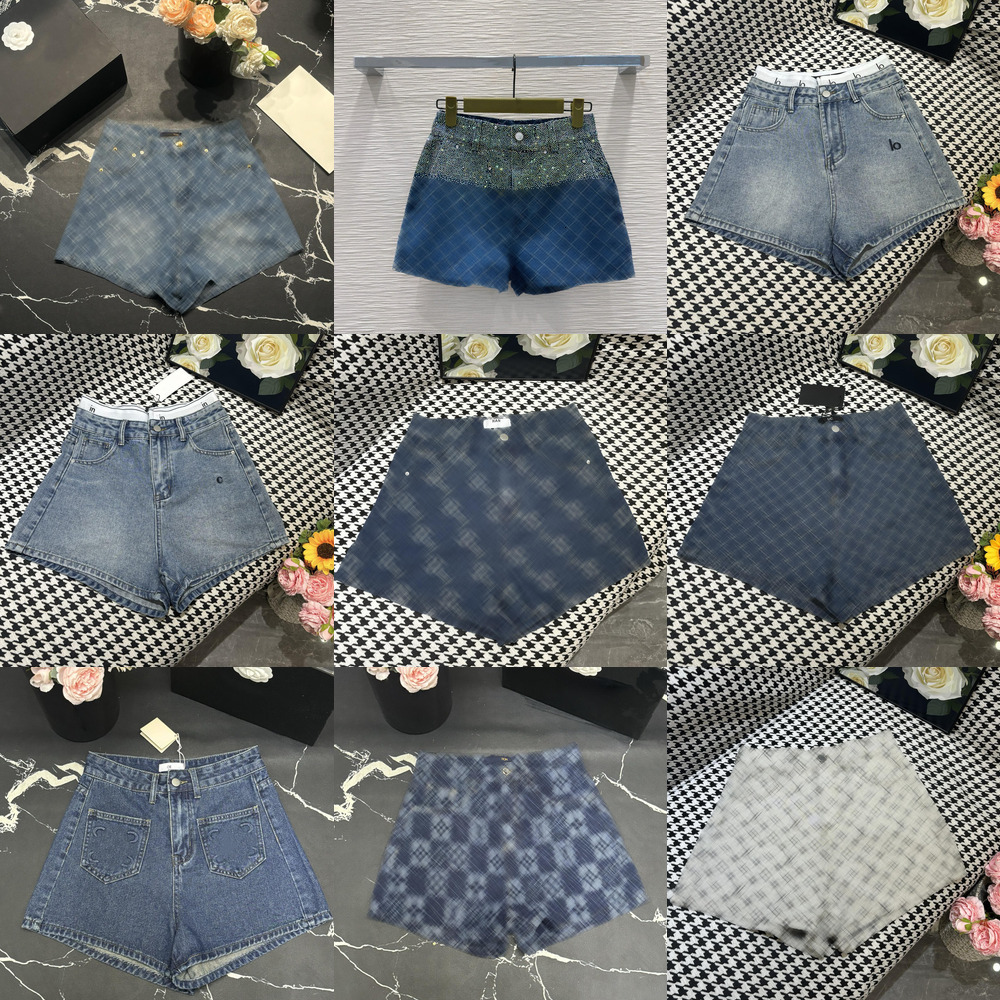 designer shorts women brand womens clothing spring pants fashion embroidery letter logo ladies trousers Apr 07