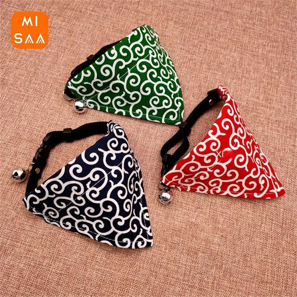 High Quality Pet Scar Summer Pet Beauty Dog Accessories Dog Supplies Practical Saliva Towels Shiba Inu Triangle Pet Scarf Fashion Pet T250407