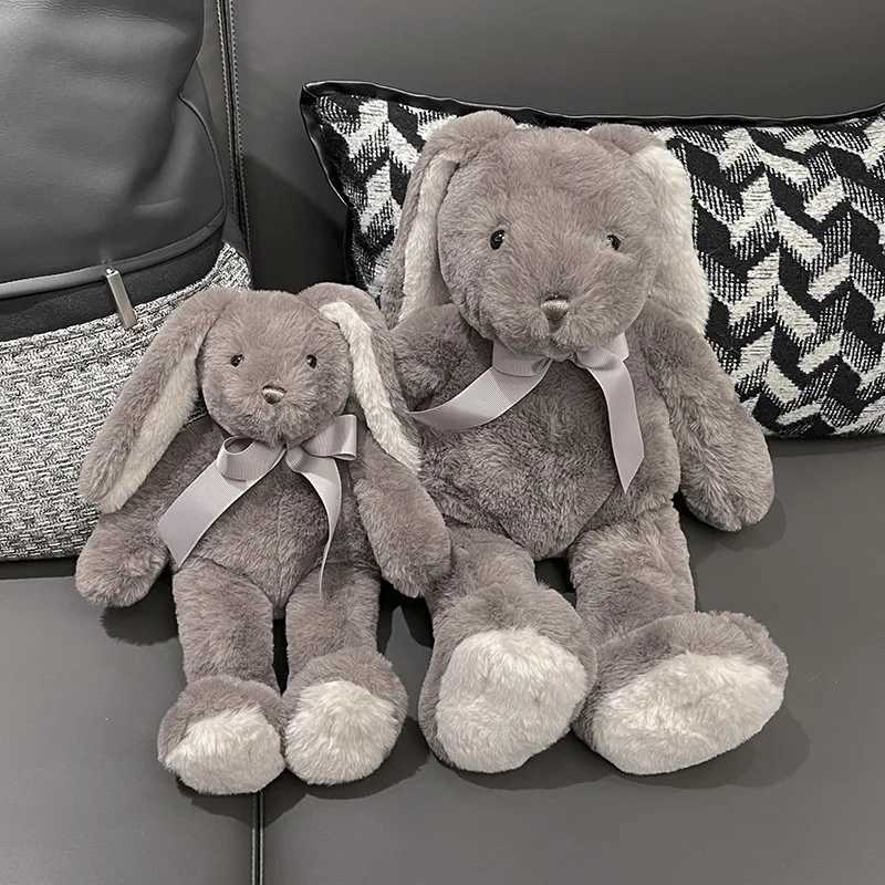 Cute Lop Rabbit Plush Toy Soft Stuffed Long Ears Bunny Doll Funny Babys Sleeping Companion Delicate Home Decoration Kids Gifts C251107
