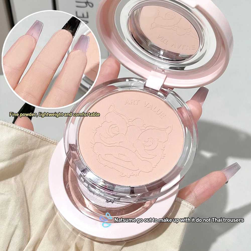 Matte oil control pressure powder waterproof moisturizing lasting facial makeup set powder bright concealer cosmeticsXJ250407
