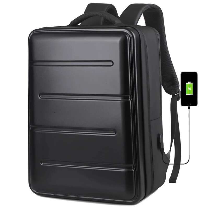New Waterproof Business Travel Laptop Backpack Men Anti-Theft Casual Aesthetic Backpacks Large Capacity USB Charging Bag Male