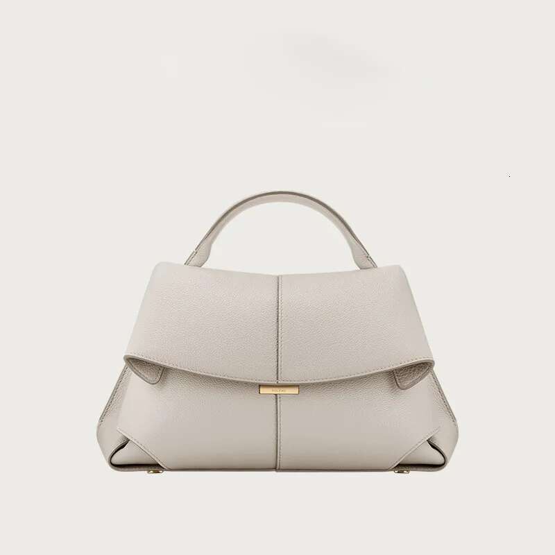 Genuine Leather French Chic Vintage Crossbody Bag - New Arrival MOKK Designer Shoulder Handbag For Women, Fashion Retro Purse