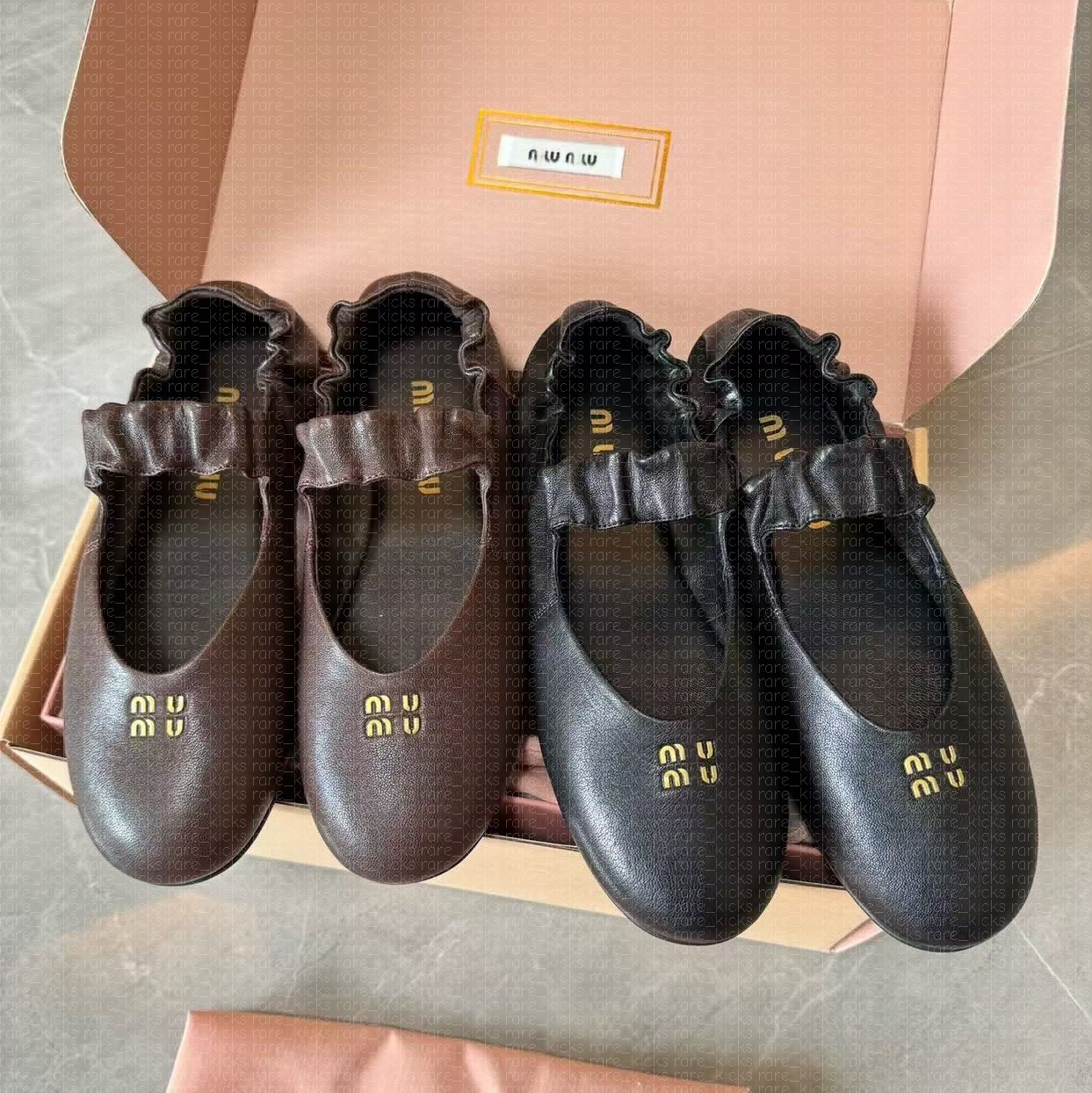 Paris designer suede shoes Ballet Flats Ballet Shoes Women brands Quilted Slip on Ballerina Round Toe Ladies Dress leather sofa Shoes