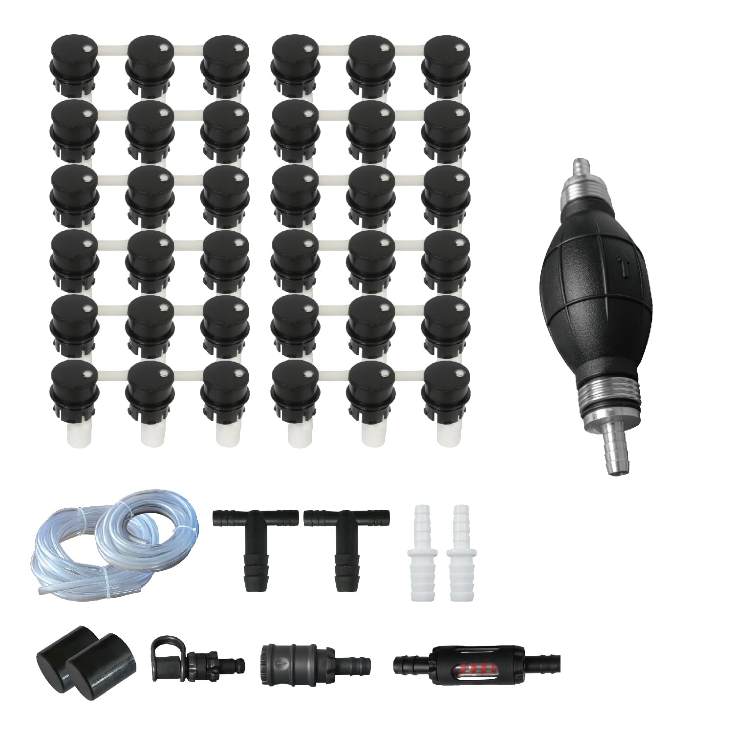 72V Battery Watering System - Forklift Battery Watering System 72V- Golfcart Battery Watering Filler