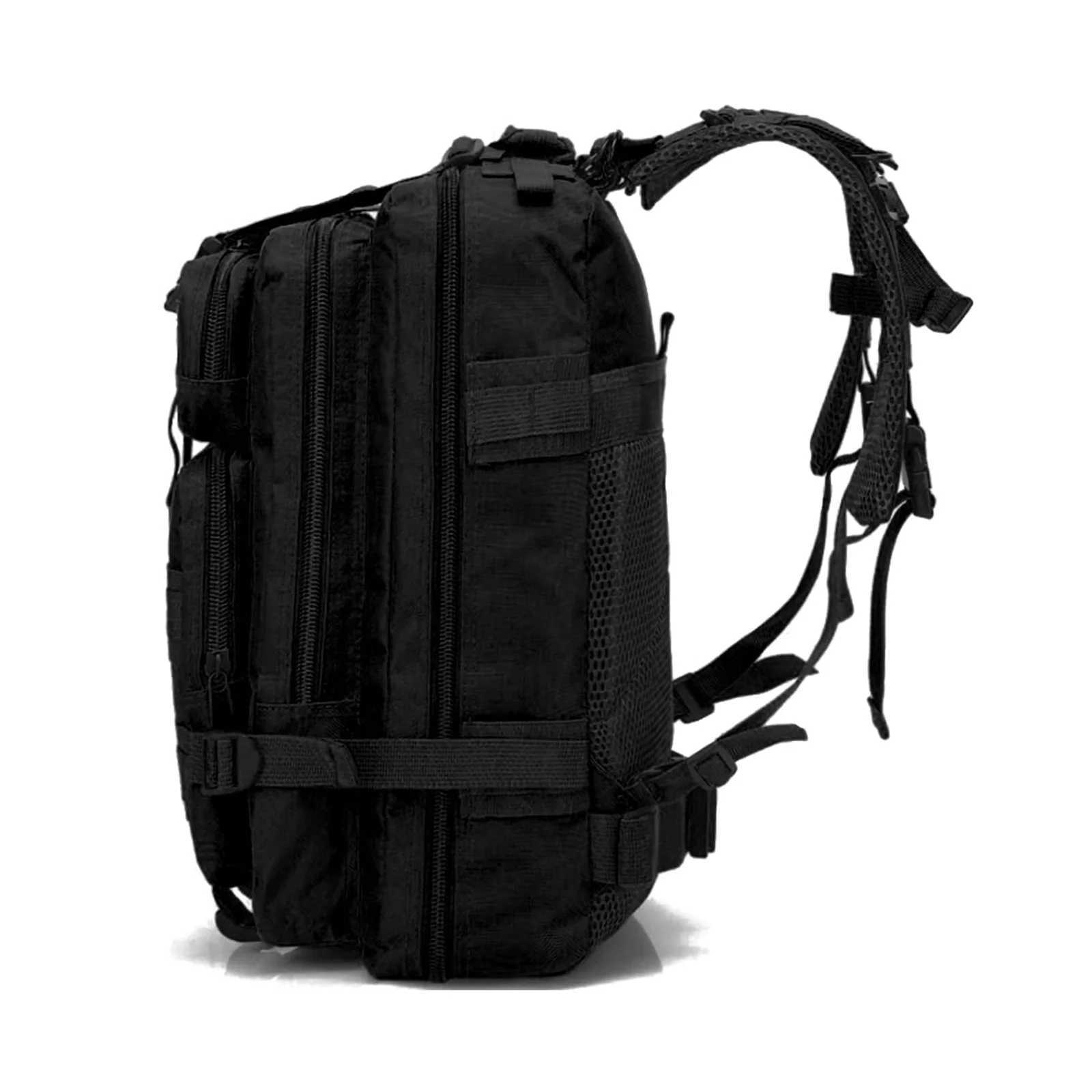 Tactical Backpack Large 3 Day Assault Pack Molle Bugout Bag Rucksack for Hiking Treeking TravelXJ251106