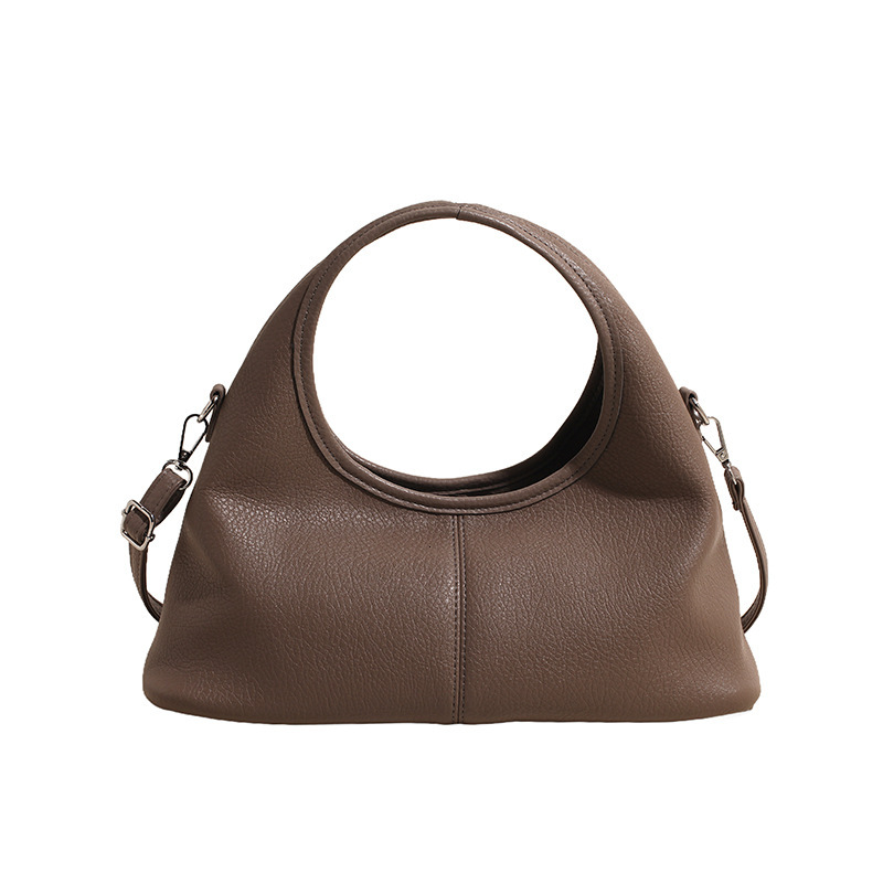 2025S Designer Women S Bag Artistic Texture Large Capacity Underarm Tote New Korean Handbag Niche Design Crossbody Bag