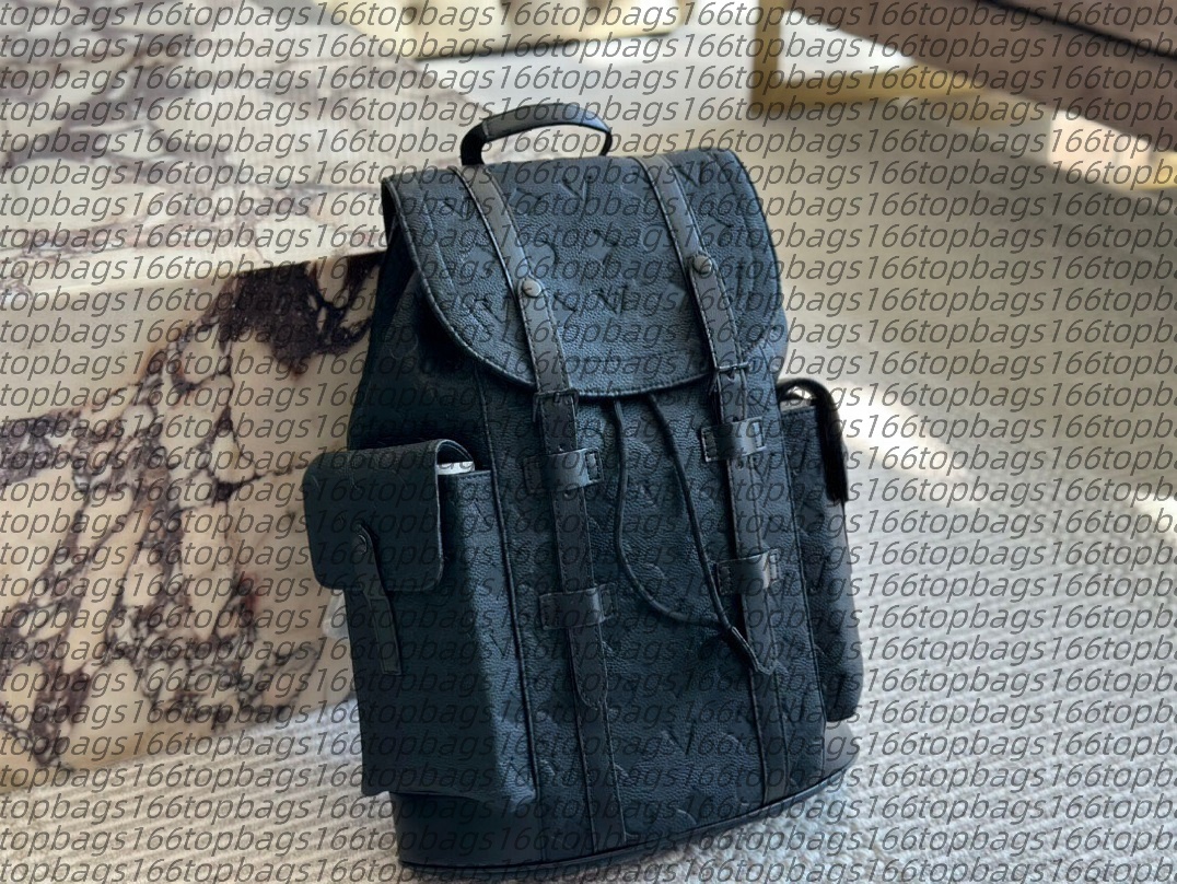 M55699 christoer backpack Genuine leather design School bag Casual shoulder cross body bags clutch handbag trave luggage package tote bags