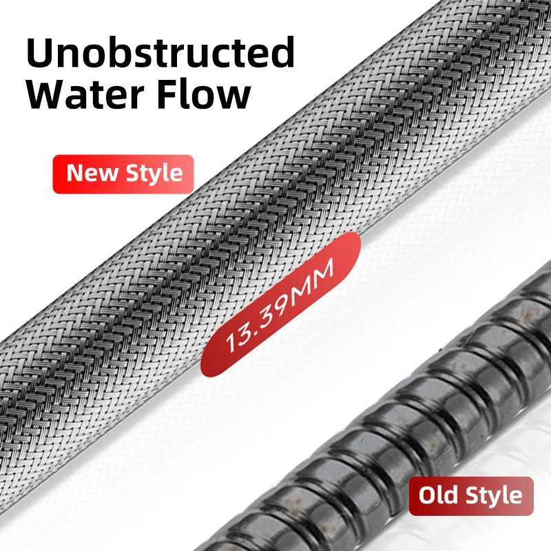 Shower Hoses 2m Shower Extension Pipe Washros Water Pipe Accessories Bath Shower Bathro Supplies Y251107
